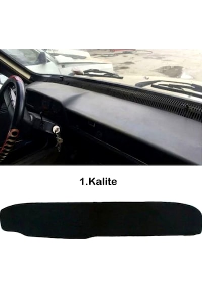 Torpido Halısı Oto Ön Cam Konsol Ğöğüs Örtüsü Renault Toros Uyumlu Siyah