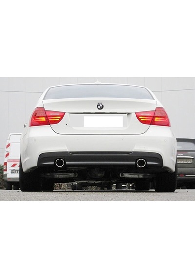 Bmw E90 M Technic Difüzör Difizör Plastik Parlak Siyah 2004 - 2011 3 Serisi Arka-bodykit-ek-karlık