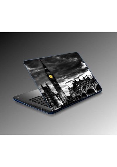 Laptop Sticker Notebook Pc Kaplama Etiketi Ingiltere Saat Kulesi