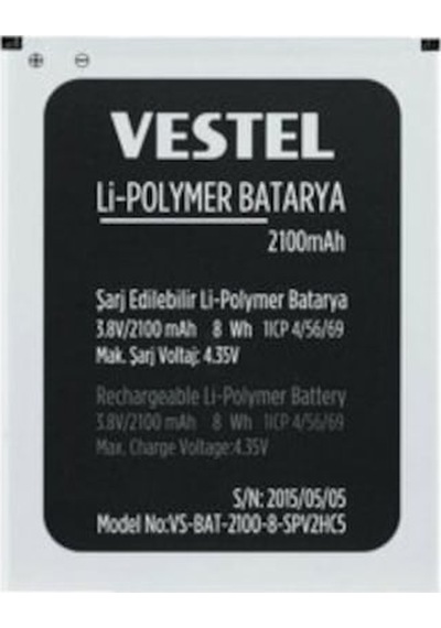 Vestel Uyumlu V5040 Batarya Pil Tamir Seti