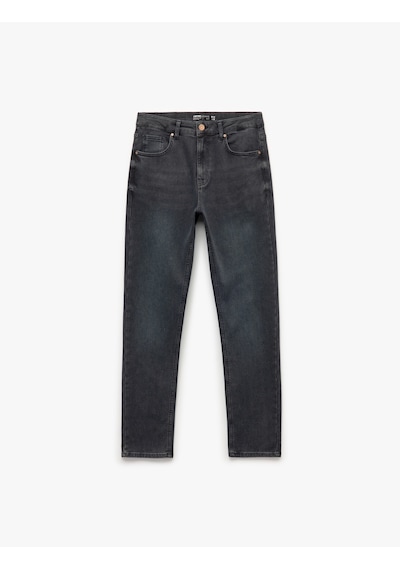 Koton Pamuklu Normal Bel Slim Fit Jean Pantolon - Brad Jean İndigo Stone 7wam40001nd İndigo - Taş Koton Pamuklu Normal Bel Slim Fit Jean Pantolon - Brad Jean İndigo Stone 7wam40001nd İndigo - Taş