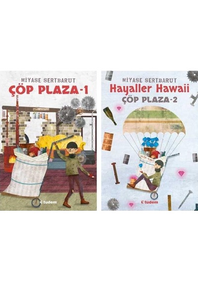 Tudem Çöp Plaza Seti 2  Kitap