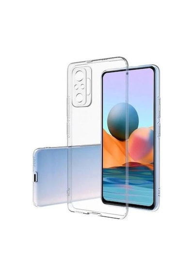 Xiaomi Redmi Note 10 Pro Uyumlu Kamera Korumalı 3D Şeffaf Kılıf
