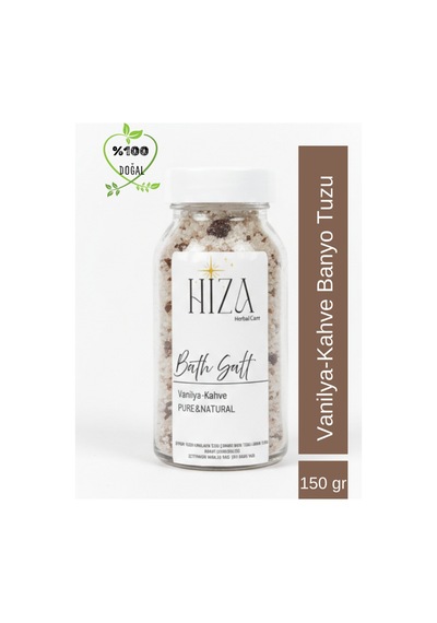 Doğal Yağ İçerikli Vanilya Kahve Banyo Tuzu 150 Gr 150 Gr Diğer