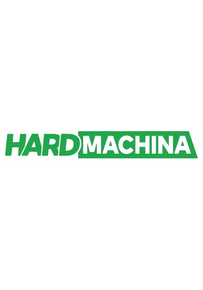 Hard Machine Sticker 17x17 Cm Yeşil