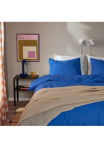 Ikea Pıltandvınge Çift Kişilik Nevresim Takımı 220 X 240 Cm Lacivert