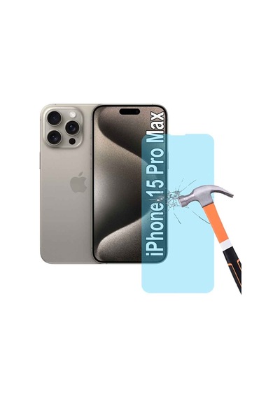Apple iPhone 15 Pro Max Uyumlu Nano Cam Ekran Koruyucu