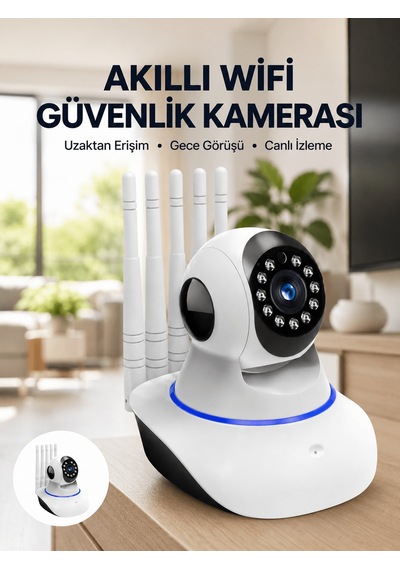 Güvenlik Kamerası Antenli Gece Görüşlü Sensörlü Harekete Duyarlı Yeni Nesil Aklby-bsva58