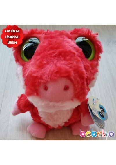 Yoohoo Lisanslı Peluş Kırmızı Ejderha Peluş Oyuncak 20cm