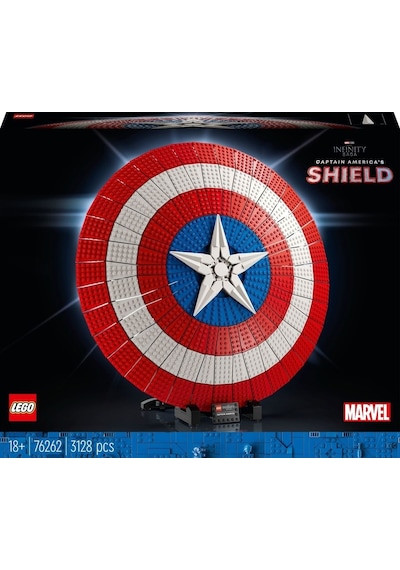 LEGO® Marvel 76262 Kaptan Amerika'nın Kalkanı 3128 Parça