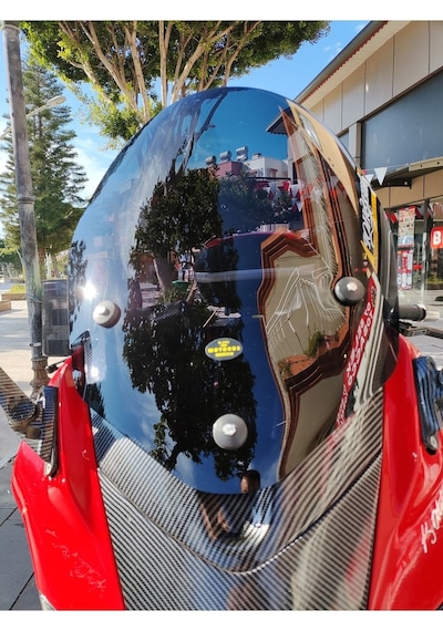 Motocam Gilera Nexus 500 Ön Cam 2004-2008 Model 58cm Siyah Renkli 4mm