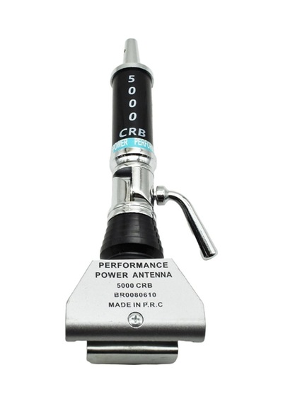 Trobus Oto Anteni Bagaj Kaput Ayarlı Klipsli Universal Performance Power 5000 Siyah Krom 1 Adet