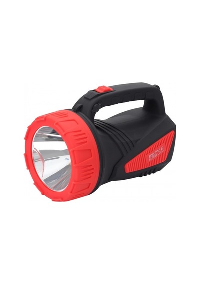 Silver Toss St-2222 10w Led Şarjlı15 Saat Yanan El Feneri Kırmızı - Siyah