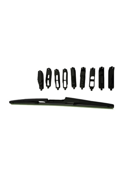 9 Aparatlı Hibrit Arka Silecek Kilitli Model 38 Cm / Cası9-38
