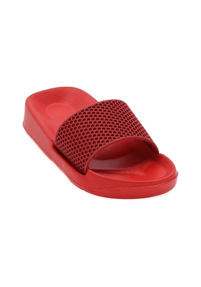 Panço Unisex Çocuk Basic Kırmızı Terlik