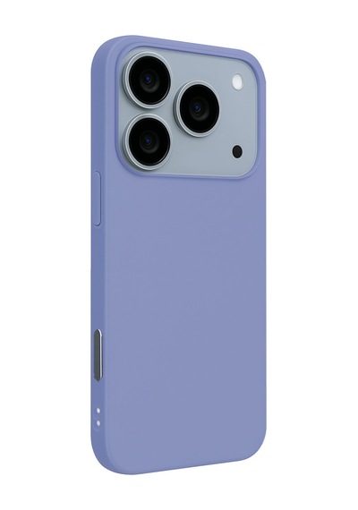 Apple iPhone  Uyumlu    17 Pro Nano İçi Kadife Silikon - Lila