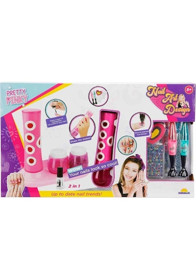 3847 Pretty Pinky 2in1 Tırnak Tasarım Seti -sunman
