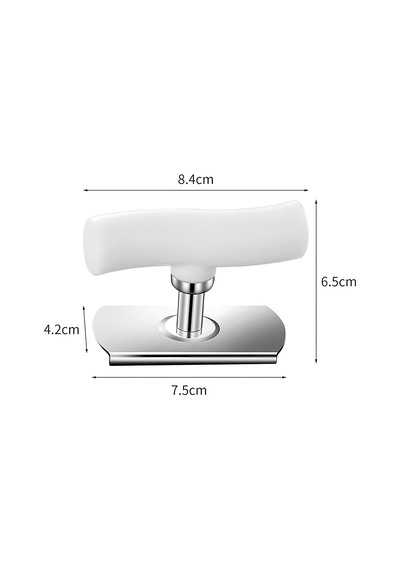Pratik Kavanoz Ve Şişe Kapak Açacağı - Beyaz Paslanmaz Çelik, Ayarlanabilir, Ergonomik Tutma Saplı Çok Renkli
