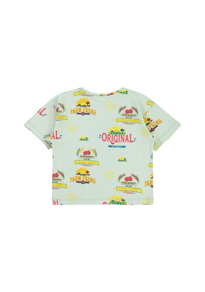 Civil Boys Erkek Çocuk Tişört 6-9 Yaş Su Yeşili 18330g65524s1- Su Yeşili