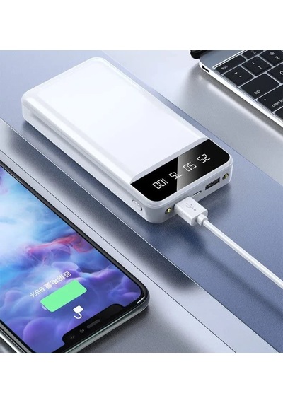 Power Bank 30000 Mah Harici Pil, Taşınabilir Şarj Cihazı 4434