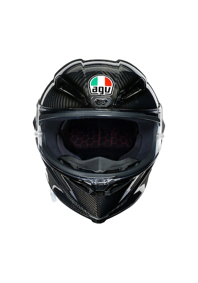 Agv Pista GP RR Mono Glossy Carbon Kapalı Kask Karbon Siyah