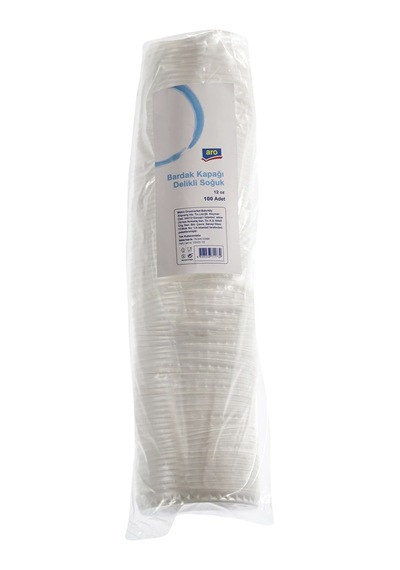 Aro Soğuk Kapak Delikli 100'lü 12oz Kullan At İçecek Ekipmanı 3'li Ekonomik Paket - 3 Adet Tarı 3 L