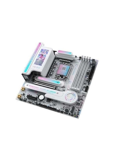 Maxsun İcraft B860m Cross Pro Wıfı Ddr5 Hdmı-dp Typec Pcıe 5.0 1851p Matx Beyaz