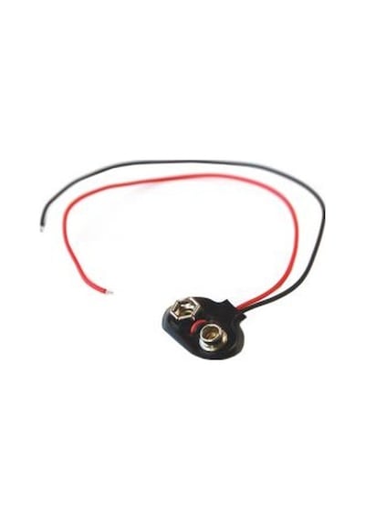 Buharaelektronik-9V Pil Başlığı 9V Pil Soketi 9V Pil Yuvası 50 Adet