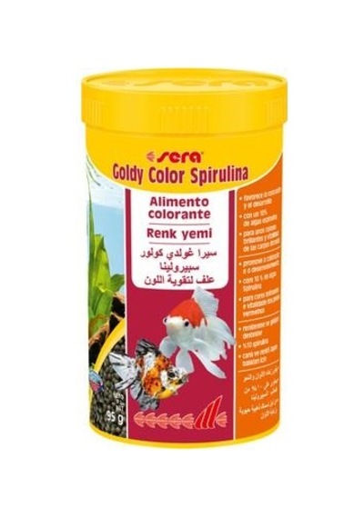 Sera Goldy Color Spirulina 250 Ml