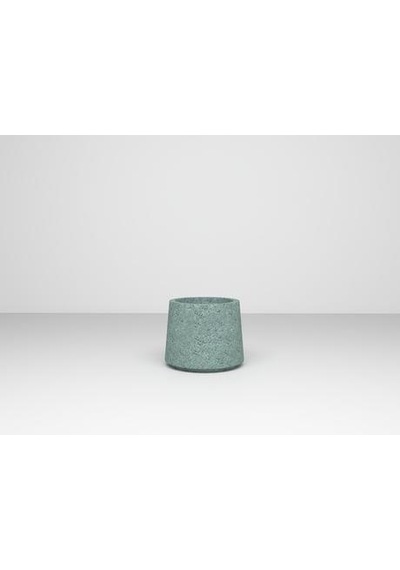 Nuano Consept Holo Serisi Yuvarlak Saksı Yeşil 55x50