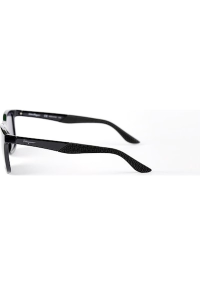Salvatore Ferragamo Sf 1028s 001 56 Erkek Siyah Dikdörtgen Güneş Gözlüğü