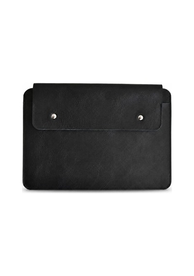 Hakiki Deri Laptop Kılıfı 13-14 İnç Macbook Air & Pro Uyumlu Siyah Diğer