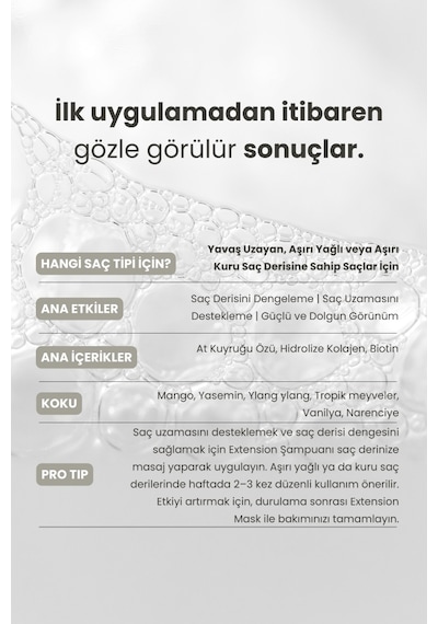 Matsu Extension Saç Derisi Şampuanı 350 ml | Arındırma & Sebum Dengesi