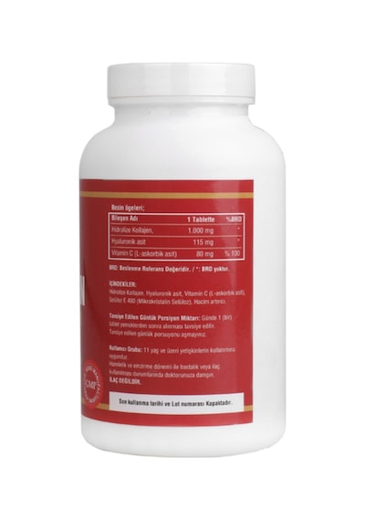 Kolajen Hyaluronic Acid Vitamin C 3 Kutu 540 Tablet Collagen