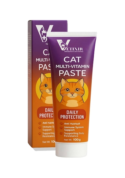 Multi Paste 100 Gr Kediler Için Bağışıklık Sistemi Destekleyici Multi Paste Tüy Dökümü Engell