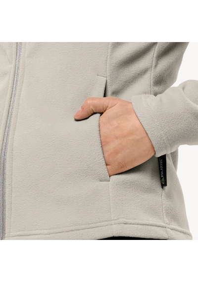 Jack Wolfskin Taunus Fz Kadın Gri Polar Sweat 1711391 Gri