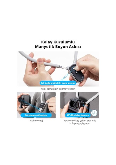 Neck Holder 2.0 Aksiyon Kameralar Için Boyun Askısı Diğer
