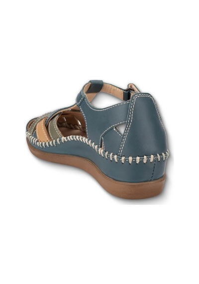 Forelli Larnı-g Kadın Deri Sandalet Bluejean-taba