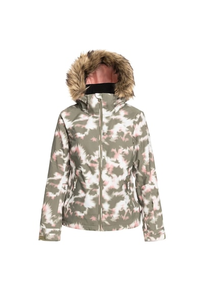Quiksilver Çok Renkli Kadın Kapüşonlu Kayak Montu Erjtj03361jet Skı Jk Çok Renkli Çok Renkli
