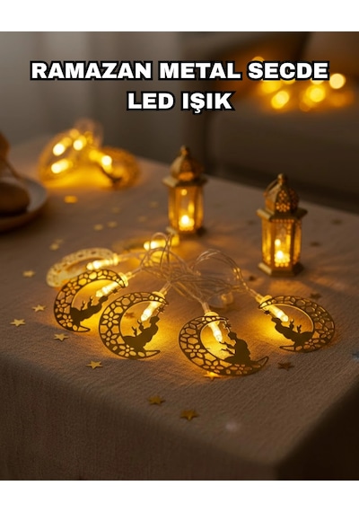 Secde Ramazan Led Işık Çok Renkli