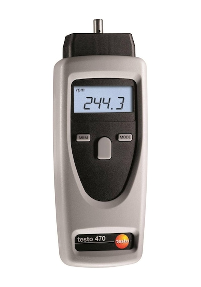 Testo 470 Temaslı Temassız Devir Ölçüm Cihazı