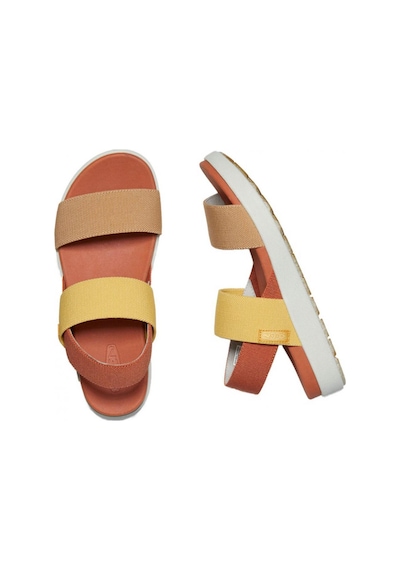 Keen 1022620 Elle Backstrap Turuncu Kadın Sandalet Turuncu