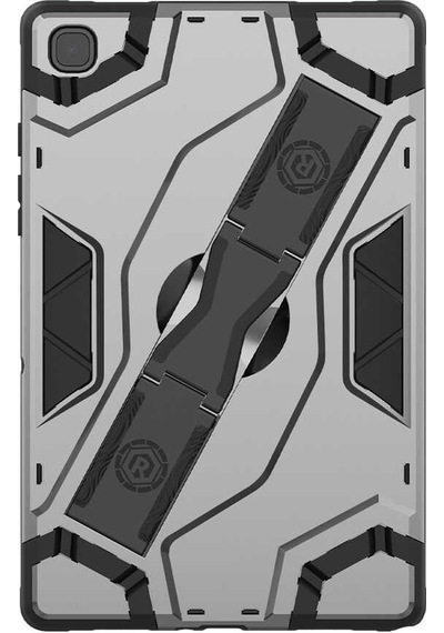 Galaxy Uyumlu Tab A7 10.4 T500 2020 Kılıf Defens Standlı Ultra Koruma Armor Zırh Silikon Arka Kapak