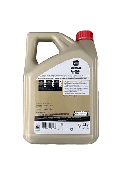 Edge 5w-30 Ll 4 Litre 2025 Ü.t