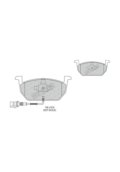 Fren Balatası Ön Audı A3 2014-2020 / Seat Leon 2013-2020 / Skoda Octavıa 2012-2020 13- 220372203522036