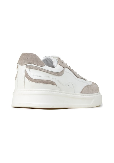 Deery Erkek Hakiki Deri Beyaz Sneaker Ayakkabı - 02013mbyze01 Beyaz