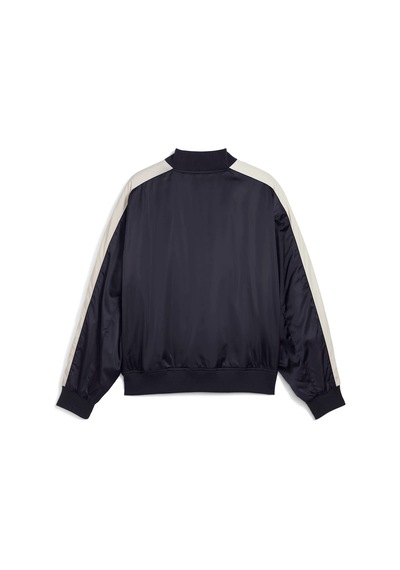 Puma T7 Bomber Kadın Lacivert Günlük Stil Ceket 63347816 1696051 Mavi