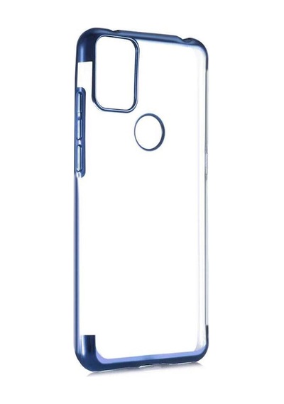 Alcatel 3x 2020 İle Uyumlu Darbeye Karşı Dayanıklı Lazer Kesim Silikon Tpu Kılıf Mavi, Alcatel 3x 2020 Sku: Zeusb0f5q2jyhf