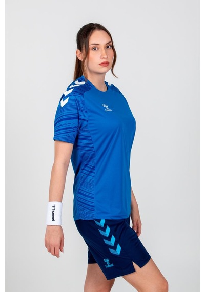 Hummel Line Antrenman Tişört Mavi