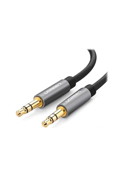 Ugreen 3.5 Mm Aux Ses Kablosu, 50 Cm, Siyah, 10732